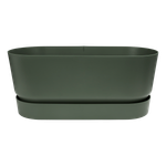 greenville terrace trough 80cm wheels blad groen
